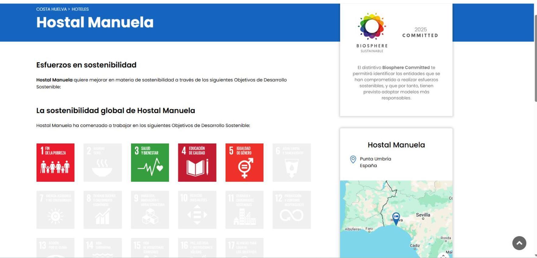 Hostal Manuela Punta Umbría المظهر الخارجي الصورة